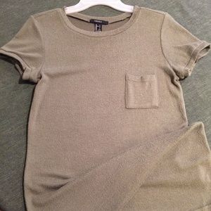 Forever 21 Navy Green Dress